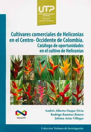 Libro Cultivares Comerciales De Heliconias  En El Centro Occ