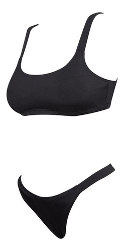 Bikini Mujer Less Top Liso