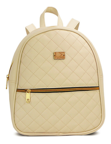Imagen 5 de 6 de Bolso Morral De Dama De Semicuero