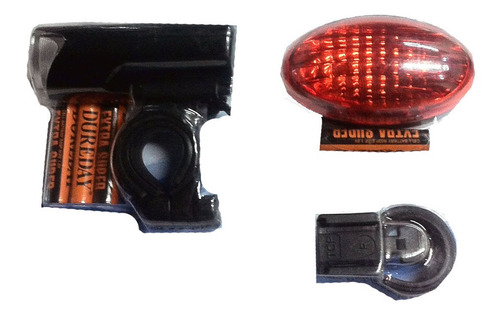 Luces Led Alto Brillo A Pilas Intermitentes Para Bicicleta