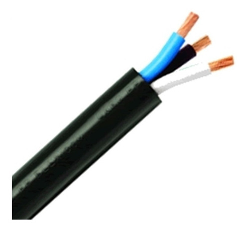Fio Cabo Pp Elétrico Cobre 3 X 4mm Rolo 120 Metros