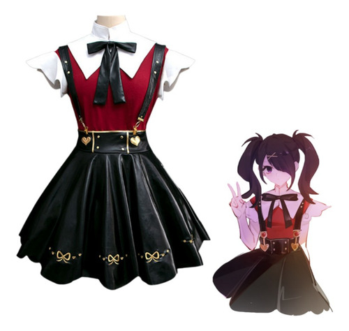 Disfraz De Cosplay De Game Needy Girl Overdose, De Kange Suger, Reino Unido