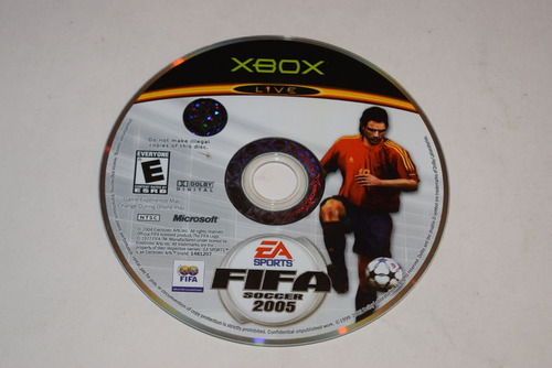 Xbox Fifa Soccer 2005 Usado Blakhelmet E