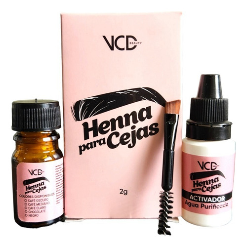 Pigmento Henna Vcd Cejas Semipermanentes Tienda.