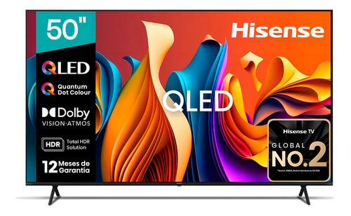 TV de 50" Hisense Q6N 50Q6N con pantalla QLED 4K