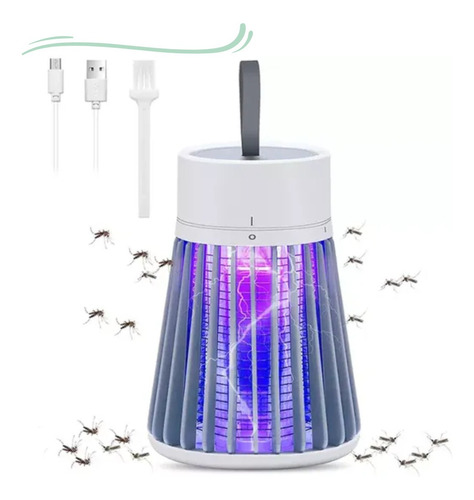 Super Repelente Armadilha Mata Mosquito Led Eletrônico