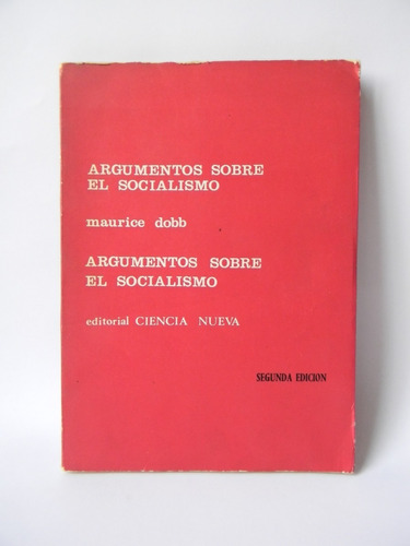 Argumentos Sobre El Socialismo Maurice Dobb 1968