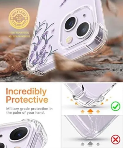 Funda Gviewin Para iPhone 14 C/ Cubre Cam Pant Dafne