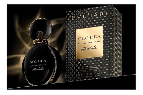 Imagen 5 de 7 de Perfume Dama Bvlgari Goldea The Roman Night 75ml