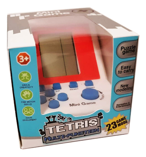 Consola Tetris Arcade Rojo