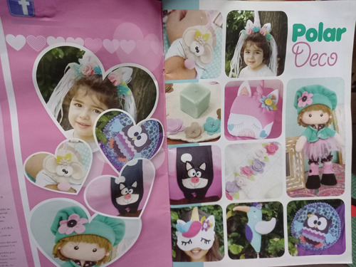 Polar Deco, Revista Con Moldes Y Regalo, Edicion Facilisimas