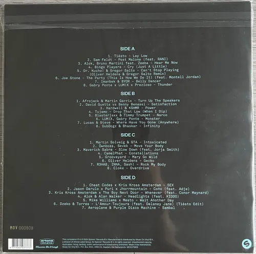 Spinnin Records 2 Varios Artistas Vinilo Doble Transparente