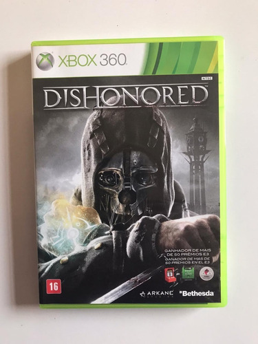 Dishonored Xbox 360 Midia Física Original