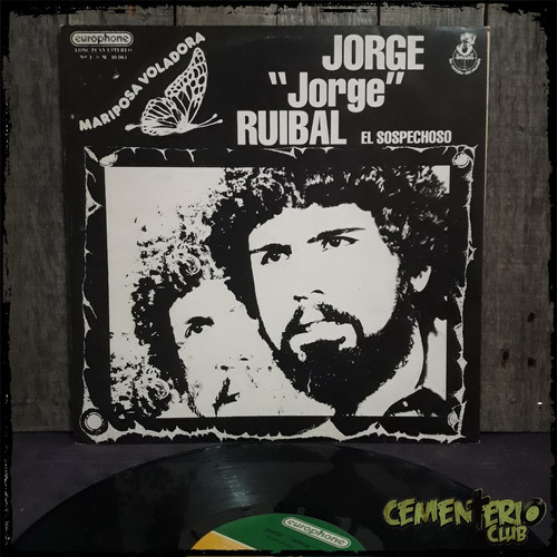 Jorge  Jorge  Ruibal - El Sospechoso - O Gaitan - Vinilo Lp