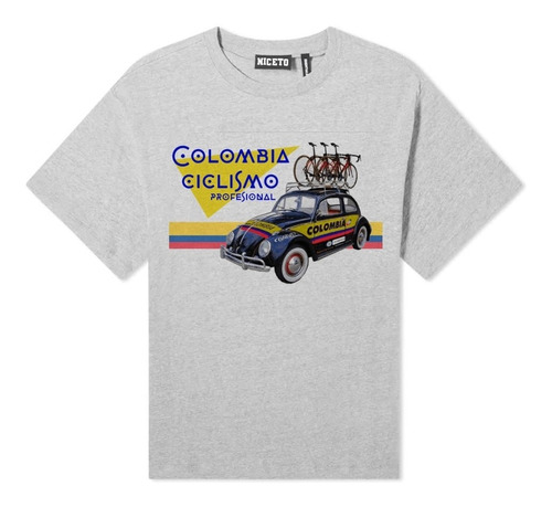 Colombia Remera Ciclismo Varios Modelos En Gris O Blanco