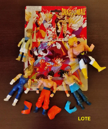 Lote Minimuñecos Dragon Ball Super Battle Collection Bootleg