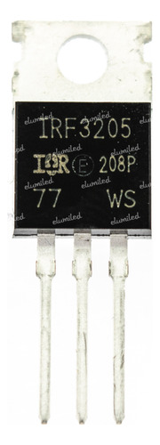 10 Transistores Irf3205 Mos-fet N-ch 98a 55v .008 E To-220