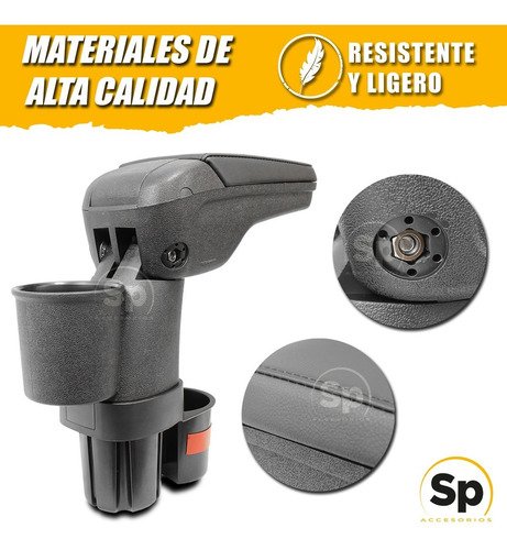Imagen 3 de 7 de Descansa Brazo Codera Para Suzuki Jimny 2021+