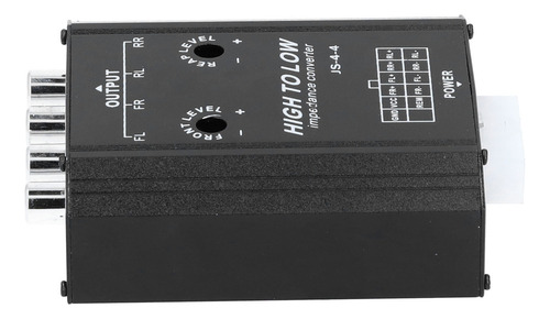 12v Convertidor De Impedancia Audio De 4 Canales Rca Alto A