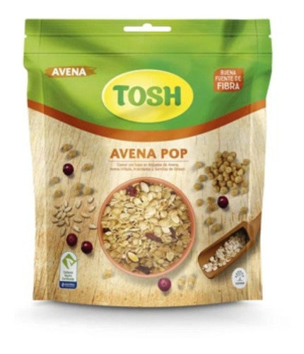 2 Cereal Tosh Granola Avena Pop X 300g