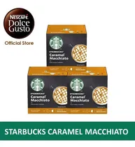Comprar 3 Starbucks Caramel Macchiato Capsulas Dolce Gusto Oficial