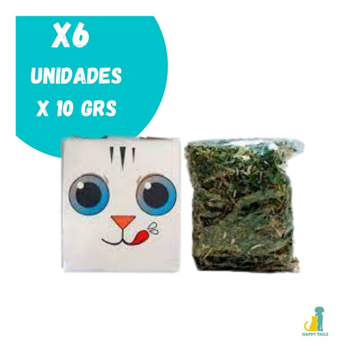 Zootec Catnip Hierba Gatera Deshidratada - 6 X 10 Grs