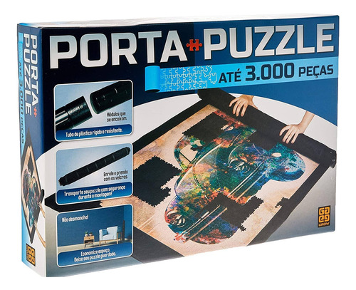 Porta Puzzle  Quebra Cabeças Até 3000 Peças 03604 - Grow