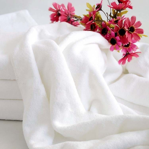 Imagen 3 de 4 de Pack 6 Toallas De Baño De Hotel Algodón 140*70 Blanco