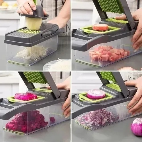 Imagen 6 de 8 de Procesador Picador Cortador Rallador Vegetal Fruta Alimentos