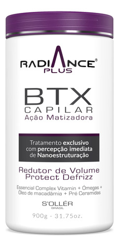 Agi Max Hair Bottox Radiance Plus Reductor De Volumen, 31.75