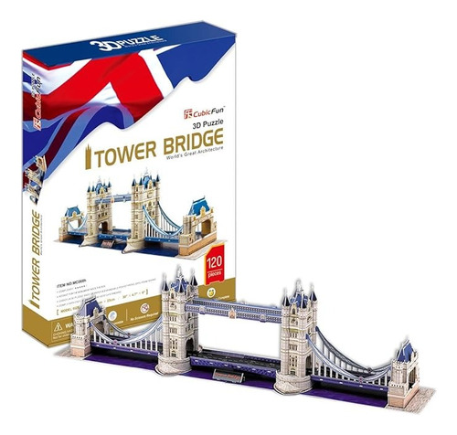 Rompecabezas 3d Tower Bridge Puente De La Torre Londres