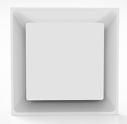 Difusor Plafon Placa Cuadrada 24 X24x Cuello De 6 /simulsa