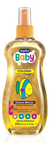 Colonia Bebe Algabo Dulces Mimos 200 Ml X1 
