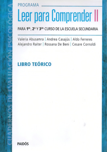 Libro: Leer Para Comprender Ii - Valeria Abusamra