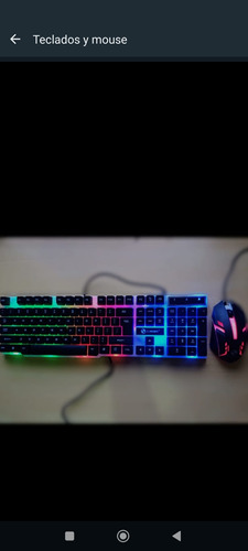 Teclado Y Mouse Gamer