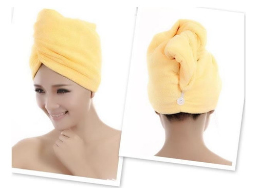 Kit 4 Toalhas Para Cabelo 100% Algodão (4 Cores) - Kamari