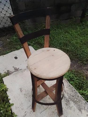 Sillas De Madera De Barricas