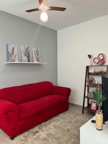 Apartamento Mobiliado 1 Dorm C/ Varanda 5 Min Metrô Itaquera