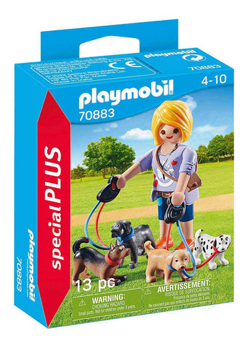 Figuras Para Armar Playmobil Special Plus Cuidadora De Perro 13