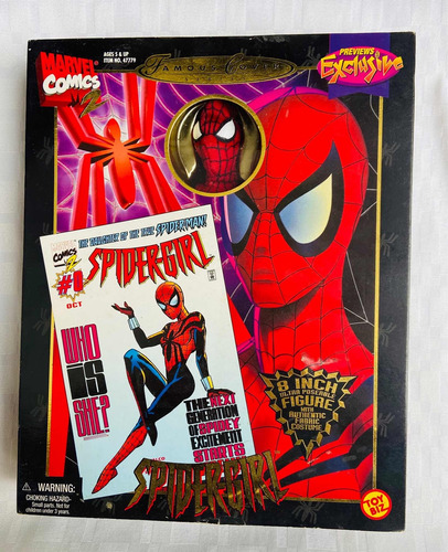 Toy Biz Famous Cover Mujer Araña Spidergirl Marvel Comics