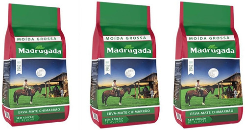 Erva Mate Madrugada Moída Grossa 3kg