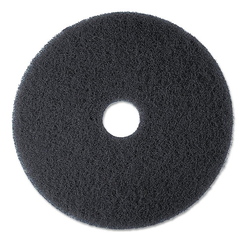 3m Black Stripper Pad 7200, 13  Floor Care Pad (estuche De 5