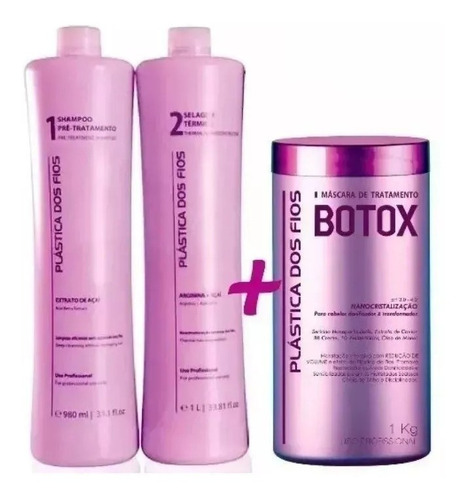 Combo Shampoo + Progresivo + Botox 1l