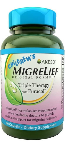 Children&#39;s Migrelief® - Triple Terapia Con Puracol .
