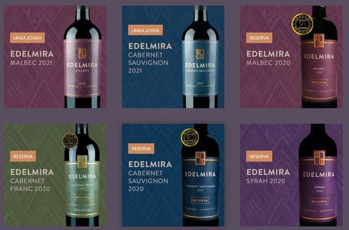 Vino Edelmira Malbec X750ml