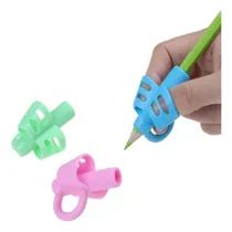 Comprar Kit 3 Adaptador De Escrita Lápis Apoio Dedos Escrita Autista
