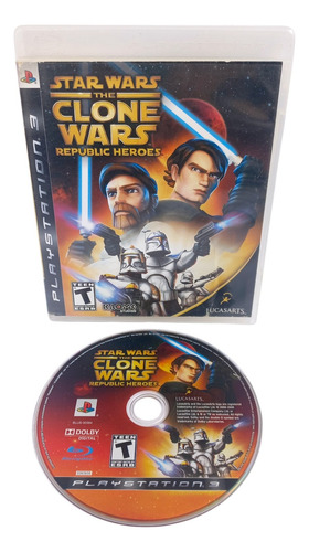 Star Wars The Clone Wars: Republic Heroes - Mídia Física Ps3 (Usado)
