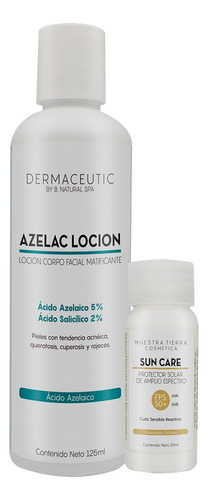 Azelac Loción 125ml Tipo De Piel Piel Grasa/acnéica