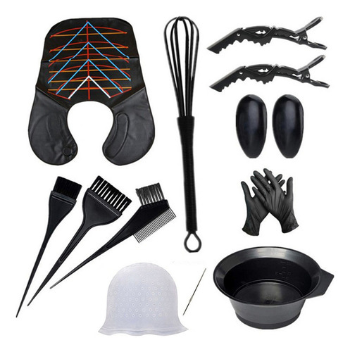 Kit De Tinte Para El Cabello, Brochas De Salón, Para Mezclar