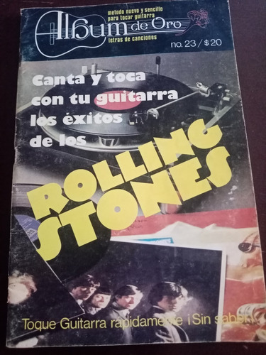 Rolling Stones En Portada De Revista Album De Oro No.23 